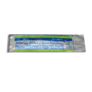 HOJA P/BISTURI #22 C/100 ACERO INOXIDABLE