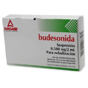 BUDESONIDA 0.500MG/2ML AMP C/5 P/NEBULIZAR