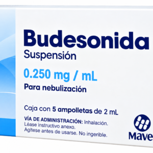 BUDESONIDA 0.250 MG/ML AMP C/5