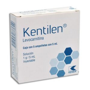 KENTILEN 1GR/5ML SOL INY C/5 CADP 09-2027