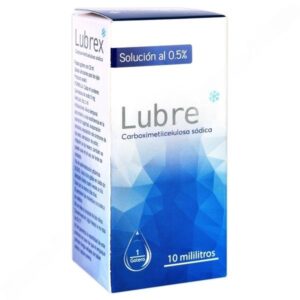 LUBREX 5MG/ML GTS OFT 10ML
