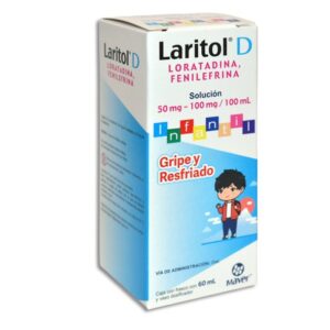 LARITOL-D INF 50/100MG/100ML JBE 60ML