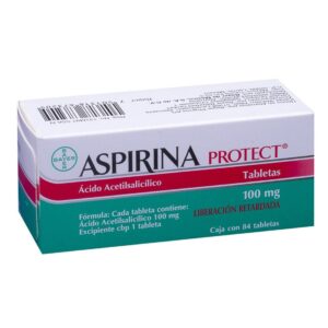 ASPIRINA PROTEC 100 MG C/84