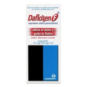 DAFLOXEN F 125/100MG/5ML SUSP 100ML