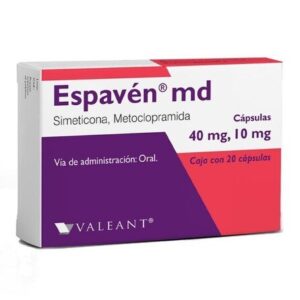 ESPAVEN MD 40/10MG. CAP C/20