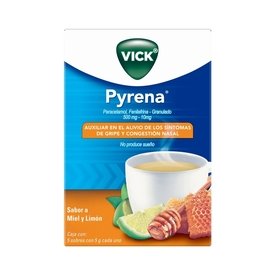 VICK PYRENA MIEL/LIMON C/10 SOBRES