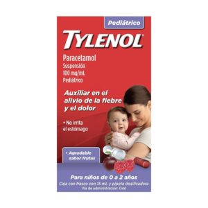TYLENOL PED 100MG/1ML GTS 15ML SABOR CEREZA