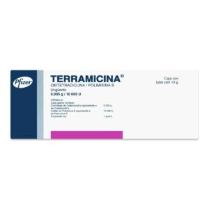 TERRAMICINA 0.005GR/10 000UI UNG OFT 10GR