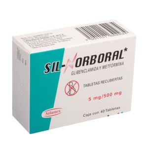 SIL NORBORAL 5/500 C/40 TBLS