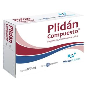 PLIDAN COMP 10/125MG COMP C/20