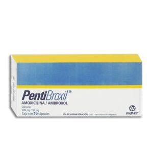PENTIBROXIL 500/30MG CÁPSULAS C/16